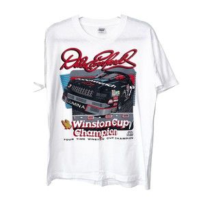 Vintage 1990 Dale Earnhardt Winston Cup Four Time Champion Tee Mens Size L